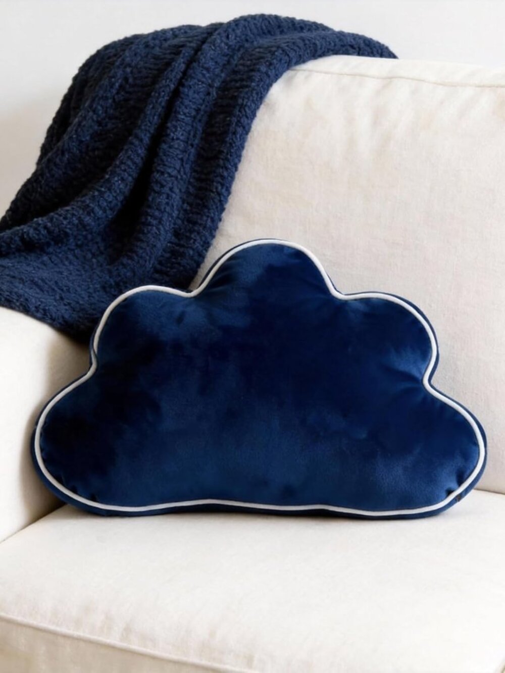 Cloud Pillow, Cute Throw Pillows Cloud Decor Shape Cushion Soft Clouds Decorativ